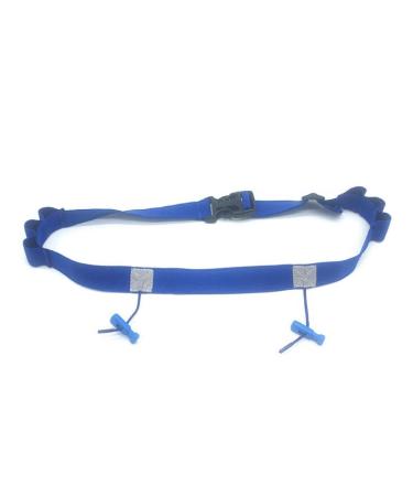 GRONGU Running Number Belt With Elastic Gel Loop And Reflective Strip For Runners Cyclists Triathletes Race Number Belt Race Number Belt With Pocket Race Number Belt Nutrition Belt