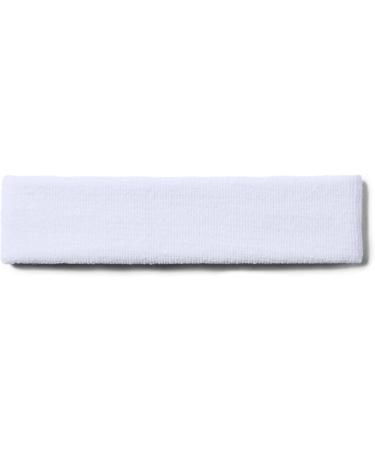 Under Armour Men's Performance Headband - Comfortable Breathable Moisture-Wicking White - Buy Online on GoSupps.com