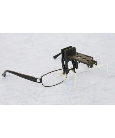 VENEKA 1 Set 1.5X/2.5X/3.5X Magnifying Glass Optical Instruments Folding Clip on Eyeglass Loupe with 3 Acrylic Lens 85x30mm - Buy Online on GoSupps.com