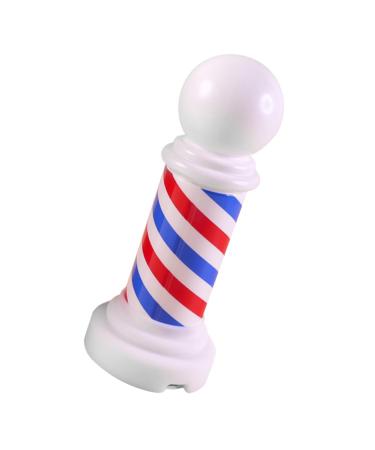 Mipcase Signs Salon Open Pole Light Barber Shop Pole Lamp Neon Lights Small To Rotate Night Light
