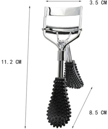 1PC Eyelash Curler with Comb Tweezers Natural Curling Eyelash Lifting Tool False Eyelashes Curlers Eye Beauty Makeup Tool (Color : C01) - Buy Online on GoSupps.com
