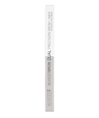Wunder2 Dual Brow Liner Makeup Eyebrow Pencil Blonde 0.001 Ounce - Angled & Ultra Fine Tips for Precision (Pack of 1) - Buy Online on GoSupps.com