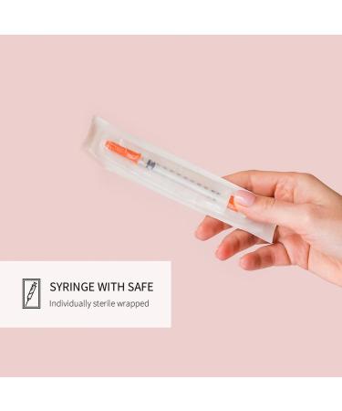 LabAider Disposable Insulin Syringe 1ml Syringes with 30Ga 5/16in Needle Individually Wrapped 100 Count - Buy Online on GoSupps.com