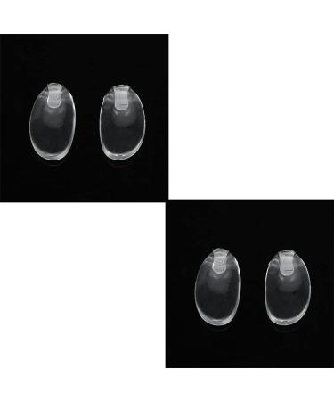 Eyeglass Nose Pads 2Pairs Anti-Slip Soft Silicone Push in Replacement for Silhouette Frameless Glasses Eyeglasses Sunglassesâ¦ Nose Pads Clear - Buy Online on GoSupps.com