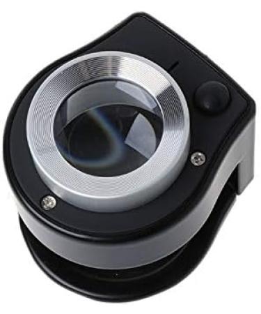 Magnifying 30X 30X Magnifying Glass Portable with Scale LED Counterfeit Lamp with Lamp Purple Light Calligraphy Jewel Printing Measuring (Color : Black) Made in China - Buy Online on GoSupps.com