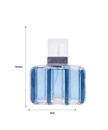 prime craft Lovely Blue Premium Scent Floral Spicy & Woody Soothing Fragrance Long Lasting Perfume Spray For Men 100ml - Buy Online on GoSupps.com