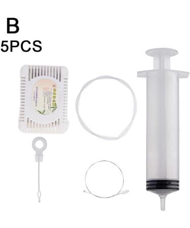 BaYuYPOO Clean Brush Kit For Refrigerator Fridge Suction Syringe Remover Fridge Cleaning Openers Refrigerator Brush Kit With Dredger White 6pcs - Buy Online on GoSupps.com