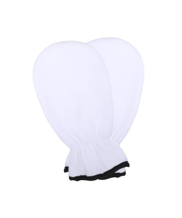 POPETPOP POPETPOP 3 Pairs Exfoliating Hand Mask Moisturizing Night Exfoliating Body Disposable Black Gel Thickened Skin Care Bag