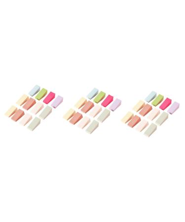 Beavorty 72 Pcs Nail Gradient Sponge Nail Airbrush Sponges Brush Nail Paint Puff Esponjas Para Maquillaje Nail Brush Manicure Face Sponge for Makeup Cosmetic Sponge Cream Nail Polish