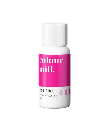 COLOUR MILL Oil Based Food Colouring 20ml (Hot Pink) HOTPINK