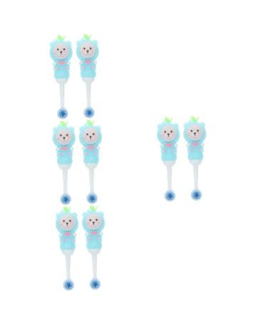 Healeved 8 STK Children's toothbrush with soft bristles B r Handwahnbrush Bulk toothbrushes Borstenzahnbrush Travel toothbrush toothbrushes for toddler & pebbles Accessories newborn caricature