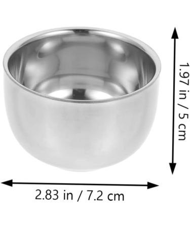 Collbath Bartbrush Aluminum Razor Cup for Men | Portable & Reusable Metal Shell | Perfect Gift for Him - Buy Online on GoSupps.com