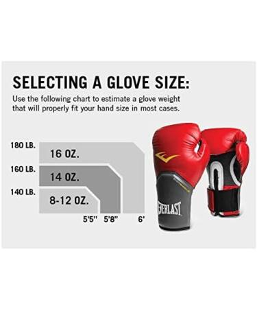 16 oz training gloves top