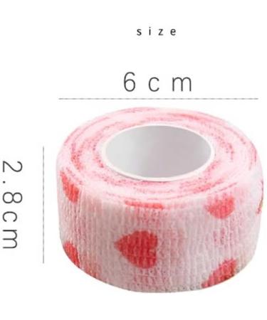 Self-Adhesive Finger Guard Nail Protector 7-Roll Bandage Set | Waterproof Elastic Tape for Sports | 2.5cm x 4.5m | Cohesive Stretch Wrap - Buy Online on GoSupps.com