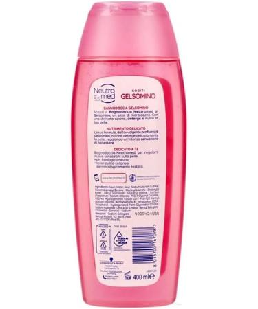  Italian Gourmet E.R. Neutromed pH 5.5 Jasmine Shower Gel pH 5.5 Jasmine Body Wash 4 x 400 ml + Italian Gourmet Pulp 400 g - Buy Online on GoSupps.com