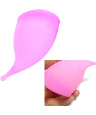 Exceart Menstrual Cup Set - 2 Silicone Period Cups in Pink & Purple | Leak-Proof Durable Monthly Collectors for Women - Buy Online on GoSupps.com