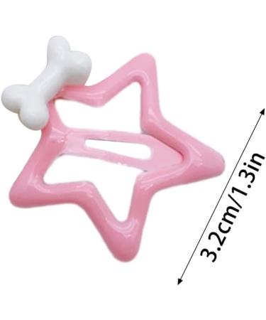 xbiez Pentagrams Hair Clip for Adult Kids Star Barrettes Snap Side Pin for Girl Casual Headdress Cute Hair Styling Accessories Blue - Buy Online on GoSupps.com