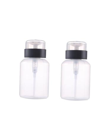 PartyKindom 2pi ces Flacons Pompe pour Vernis Ongles de Rangement pour Liquide avec Blocage Air et Conception tanche