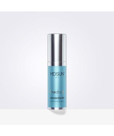 MDSUN Intensive Eye Gel Alcohol Free Support Natural Collagen Keep Skin Moisturized Radiant & Reduce Lines Wrinkles Puffiness Dark Circles 15mL