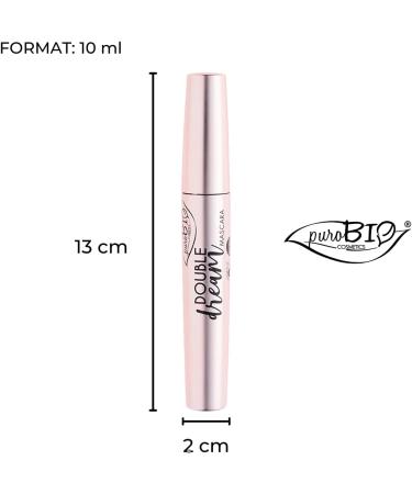 PuroBIo Double Dream Black Mascara - Buy Online on GoSupps.com