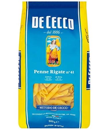De Cecco PASTA DE CECCO (Striped Penne 41 (24 Packs 500 g))