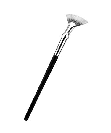 Makeup Brush - Lower Lash Mascara Brush | Mascara Fan Brush | 120 Folded Fan-shaped Brush With Soft Double-layer Bristles | Eyelash Brush For Beginners Makeup Artists Separate And Lengthen Each Lash