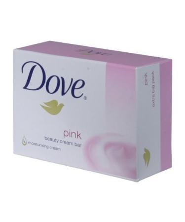 Dove Beauty Bar Rose Soap 135g (Box of 48 Bars)
