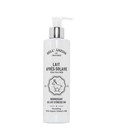 Label Provence French After Sun Lotion with nourishing organic donkey milk and aloe vera 250 ml bottle