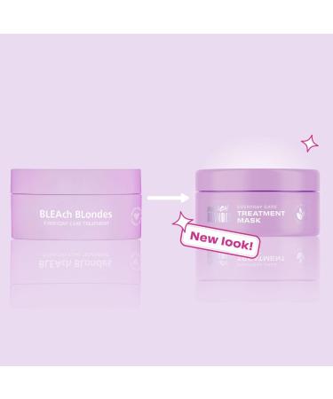 Lee Stafford Daily Blonde Hair Mask | Hydrate & Brighten Bleach Blondes - 16.7 Fl Oz Treatment for Dry Damaged Hair Neutralizes Yellow Tones - Buy Online on GoSupps.com