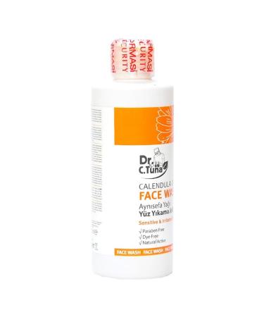 FARMASI DR. C. TUNA Calendula Oil Face Wash | Moisturizing & Soothing for Sensitive Skin | Vegan | 3.4 fl oz / 100 ML - Buy Online on GoSupps.com