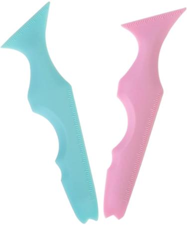 FOMIYES 10 Pcs Silicone Beauty Ruler Eyeliner Pencil De Para Gelatinas Eyebrow Stencils Eyeliner Brush Face - Buy Online on GoSupps.com