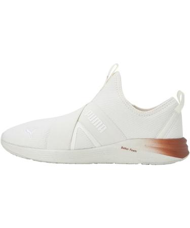 PUMA Women's Better Foam Prowl Slip Road Running Shoe - 40 EU | Warm White Copper & White - Shop Internationally! - Buy Online on GoSupps.com
