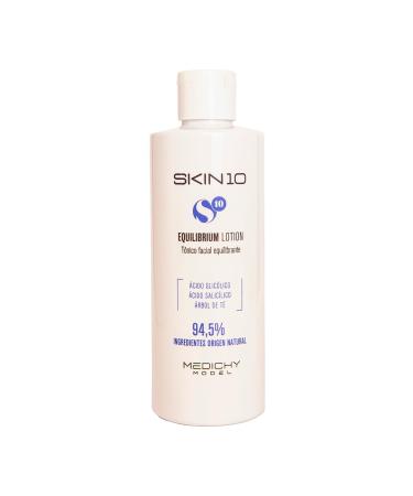 MEDICHY MODEL - Skin10 Equilibrium Lotion - Lotion quilibrante pour le visage - Hydratation et soin doux pour tous les types de peau - Formule rafra chissante - 250 ml
