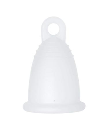 Me Luna Menstrual Cup Classic Ring Transparent Size S