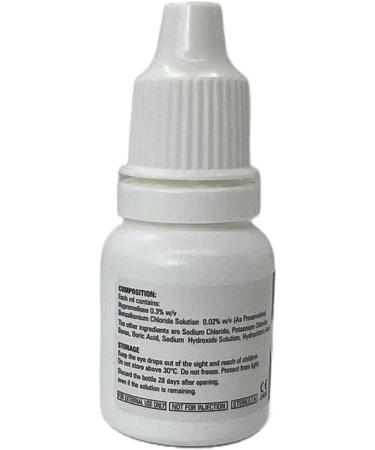 Eye Drops for Dry Eyes Hypromellose 0.3% Lubricant Eye Drops 3 x 10ml - Buy Online on GoSupps.com