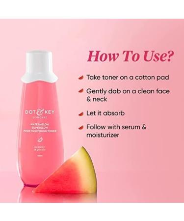 Avoka Naturals Dot & Key Watermelon Pore Tightening Toner - 150ml - Buy Online on GoSupps.com