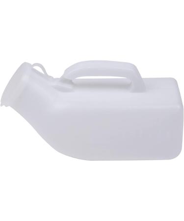 Urinals-(2 Packs) Portable Urinals for Men Sealing is Good Reusable Easy Cleaning for Female Men Incontinence Elderly Child Anyone Who's Bedridden for Car Travel Home Emergency Use in Bed Happy - Buy Online on GoSupps.com