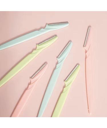 6-Piece Eyebrow Razor Set | Exfoliating Multipurpose Razors for Brows Face & Body | International Shipping - Buy Online on GoSupps.com