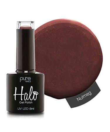 Halo Gel Polish *Full Range 8ml* **CHOOSE YOUR COLOUR(S)** (Nutmeg N2777) Nutmeg N2777 8 ml (Pack of 1)