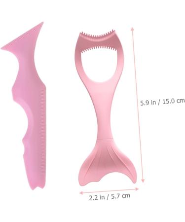 DRESSOOS Silicone Ladle Spoon 2pcs Eyeliner lashes kit eyelash brush separator girls lipstick Makeup Supply thermostat smoky - Buy Online on GoSupps.com