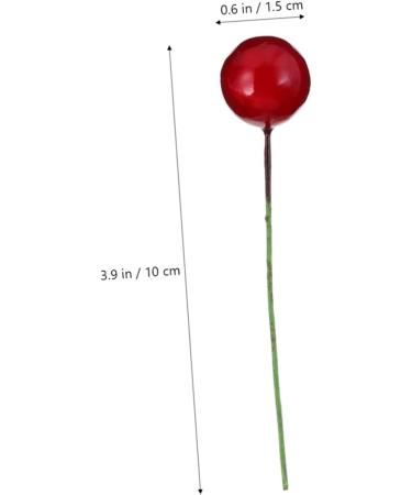 Artibetter 288 Pcs Diy Foam Red Fruit Simulation Berry Fake Berry Picks Burgundy Berry Picks Christmas Craft Wreath Pick Red Fake Berry Christmas Plants Picks Decor Artificial Crafts Redx2pcs 1.5x1.5x1.5cmx2pcs - Buy Online on GoSupps.com