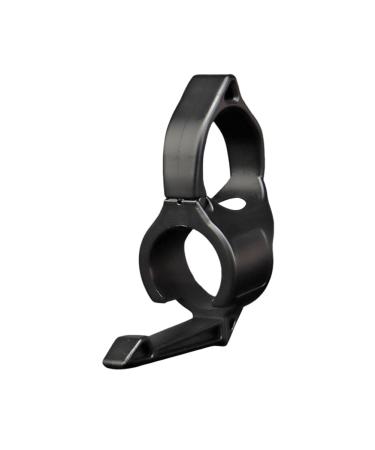 Flashlight Adapter Ring for 1 Inch Inner Diameter Lights Nylon Lightweight Flashlight Ring Portable Flashlight Adapter Ring Compatible for Light HLHL/HLHL-XX Black