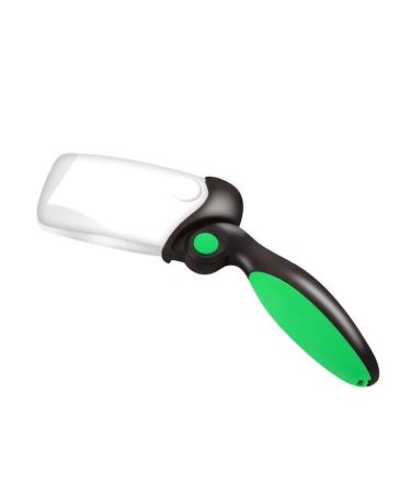 Magnifying Glass with Light 10X 20X Magnification Lightweight Handheld Magnifying Glass for Reading Hobbies Magnifier Comfortable Anniversary