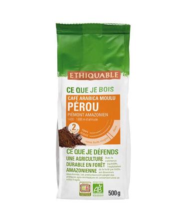 Boissons ETHIQUABLE - Ground Peruvian Coffee 500G - Pack of 2