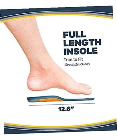 Dr. Scholl's Pain Relief Orthotics Insoles for Men - Heavy Duty Support, Size 8-14 (1 Pair) - Buy Online on GoSupps.com