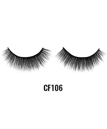 LAFLARE 3D Cashmere Eyelashes - Natural Look Wispy & Fluffy Luxury False Lashes | Reusable Handmade Strips (CF106) - International Shipping Available - Buy Online on GoSupps.com