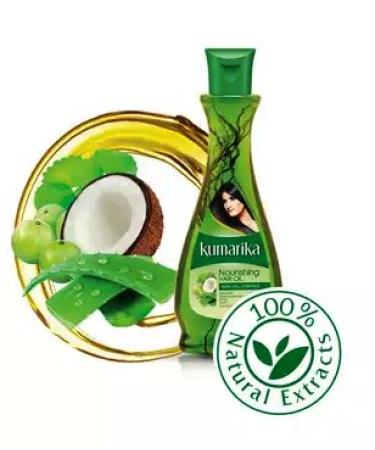 Kumarika Hair Oil - Hair Fall Control 100ml x 2 | Non Sticky, Silky & Strong Hair | Men & Women - Buy Online on GoSupps.com