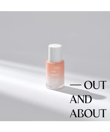 OUT AND ABOUT Vegan Collagen Serum 30ml Gentle Face Serum with Soluble Collagen Niacinamide Adenosine Lightweight Formula for Delicate Skin Korea Skincare Formula - Buy Online on GoSupps.com