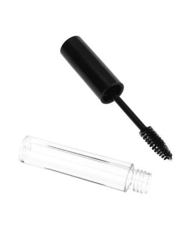 TOVINANNA 6pcs Cream Bottle Empty Tubes for Empty Mascara Bottles Black