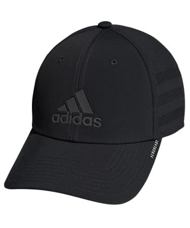 adidas Men's Gameday 3 Structured Stretch Fit Cap Black Large-X-Large